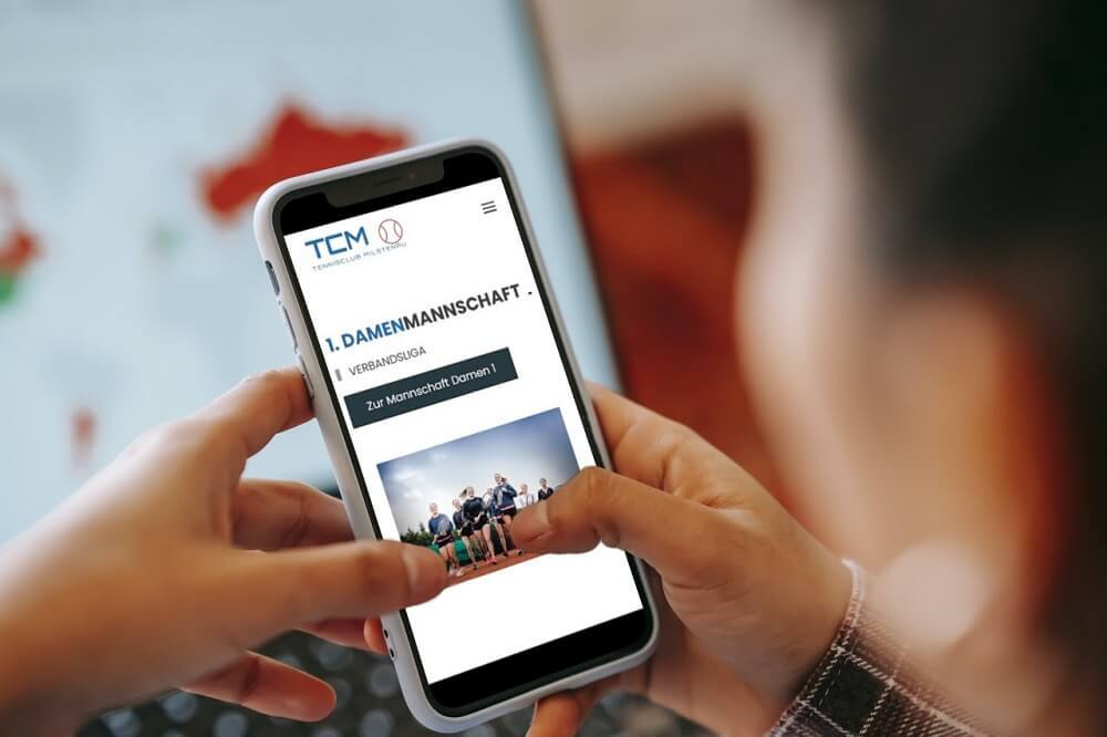 mockup tcm smartphone