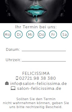 Felicissima Terminkarte