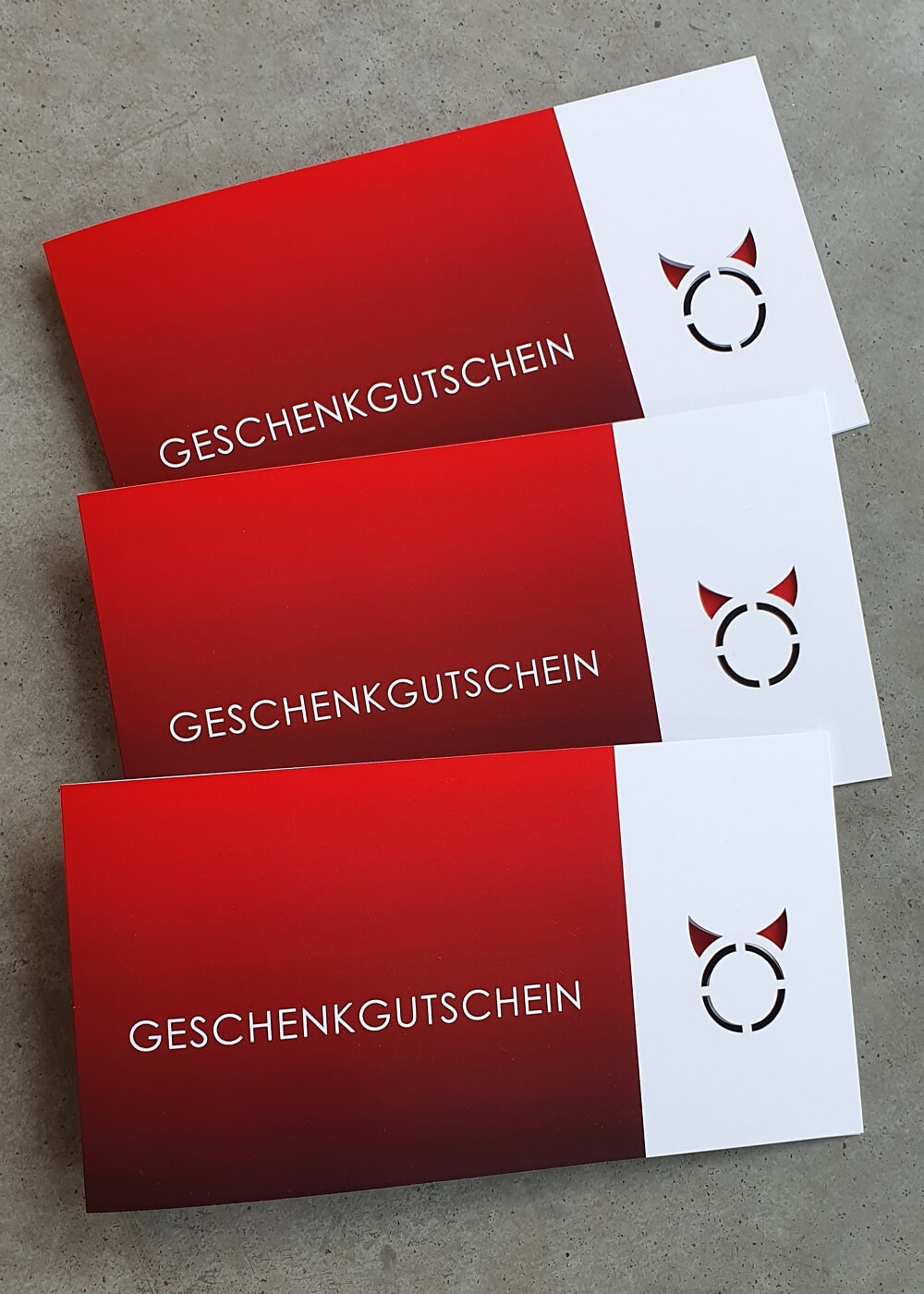 Lasergravur Gutscheine Sportteufel e.V.